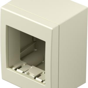 TEM Serie Modul Aufputzgehäuse IP20 BOX NO CUBO WITH BACK SIDE COV