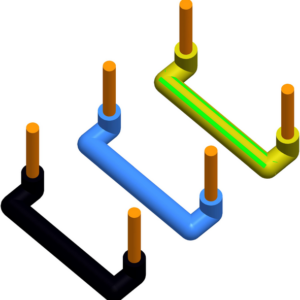 TEM Serie Modul Sets LINK WIRE SET3x1,5mm2 1M 3x10/