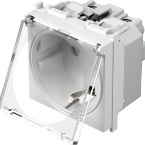 TEM Serie Modul Steckdosen SOCKET Schutzkontakt+KS+COVER2P+E 16A