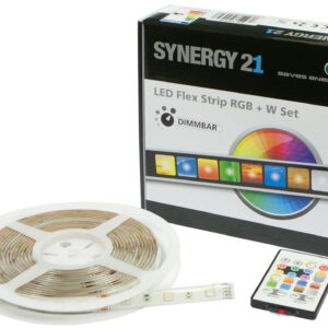 Synergy 21 LED Flex Strip RGB DC12V KOMPLETT Set + Projekt Ruck