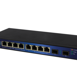 ALLNET Switch smart managed 8 Port Gigabit 50W / 4x PoE+ / 4x LAN / 2x SFP / Lüfterlos / "ALL-SG8210PM"