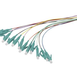 LWL-Pigtail-LC 50/125u, 2mtr. OM3, 12-Pack, farbig, Synergy 21,