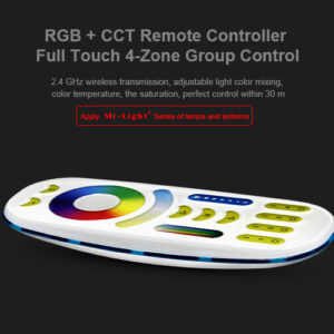 MiBoxer FUT092v2 LED Fernbedienung RGB-WW (RGB-CCT) 4 Zonen