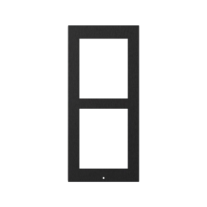 2N Zubehör • Installation • IP Verso • Aufputzrahmen • 2 Module • Schwarz