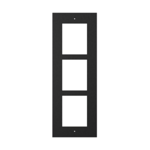 2N Zubehör • Installation • IP Verso • Rahmen für Unterputzmontage • 3 Module • Schwarz