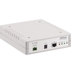 Portech VoIP SIP IP Gateway IS-3840 1 Port IP Gateway with build-in amplifier for 8Ohm and max. 40W Power