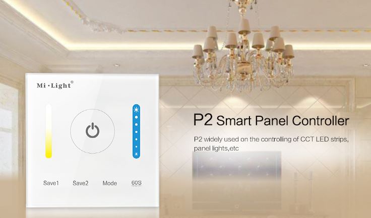 MiBoxer P2 LED Fernbedienung Smart Panel Controller(color temperature)