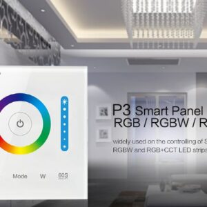 MiBoxer P3 LED Fernbedienung Smart Panel Controller(RGB/RGB-W/RGB+CCT)