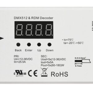 Synergy 21 LED Controller DMX 512 4*5A 16bit