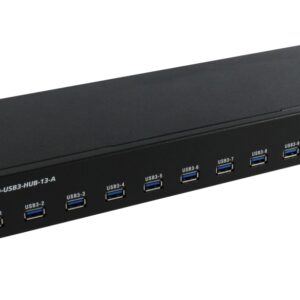ALLNET USB 3.0 13 Port HUB-Type-A, 19" 1HE