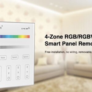 MiBoxer B3 LED Fernbedienung Smart Panel RGB/RGB-W 4 Zonen