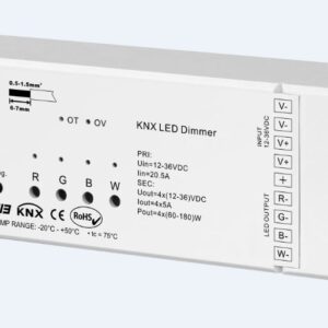 Synergy 21 LED Serie EOS 08 KNX Controller Dimmer 4*5A + dynamic color effects