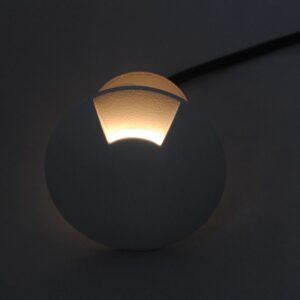 Synergy 21 LED Bodeneinbaustrahler ARGOS rund Segment-1 IP67 ww - schwarz