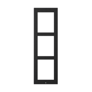 2N Zubehör • Installation • IP Verso • Aufputzrahmen • 3 Module • Schwarz