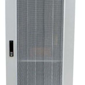 ALLNET 19"Schrank, 22HE, B600/T1200mm, perforierte Blechtüren, Lichtgrau, SNB-Serie,