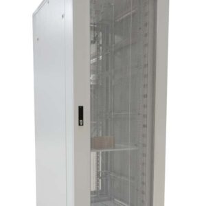 ALLNET 19"Schrank, 22HE, B800/T1200mm, perforierte Blechtüren, Lichtgrau, SNB-Serie,