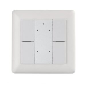Synergy 21 LED Serie EOS 08 KNX Wandtaster 4-fach