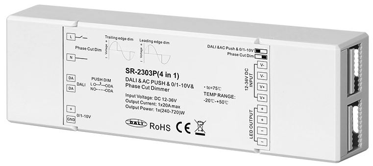 Synergy 21 LED Serie EOS 07 DALI Controller PWM Dimmer 1 Kanal