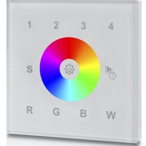 Synergy 21 LED Serie EOS 10 ZigBee Wandtaster Touch RGB-W 4zonen