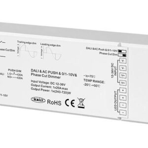 Synergy 21 LED Serie EOS 07 DALI Controller PWM Dimmer 1 Kanal