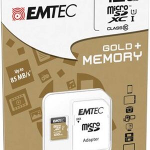 Flash SecureDigitalCard (microSD) 128GB - EMTEC Gold+