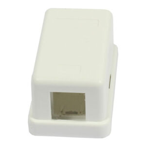 Keystone, Modulträger, AP Dosen für 1xTP-Modul, Reinweiss, Synergy 21,