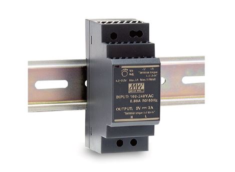 MEAN WELL Netzteil - 12V 24W Hutschiene