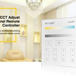MiBoxer T2 LED Fernbedienung Smart Panel dual white (CCT) 4-Zonen