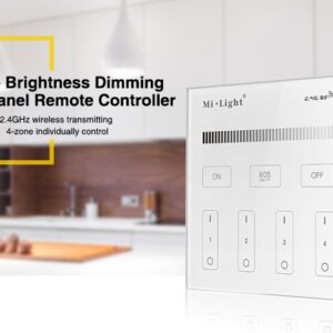MiBoxer T1 LED Fernbedienung Smart Panel single color 4-Zonen