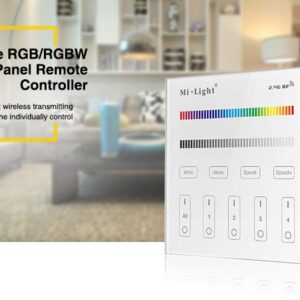 MiBoxer T3 LED Fernbedienung Smart Panel RGB/RGB-W 4 Zonen