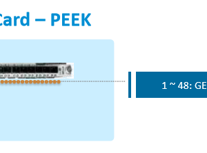 ZTE FTTH C600/C650 Zubehör Line Card mit 48 Ports SFP (P2P Linecard) 24x CSFP