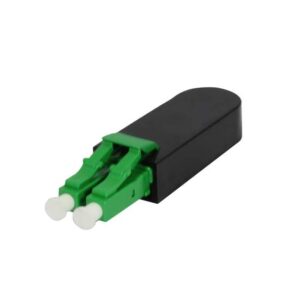 LWL-FTTH, zbh. Loopback Stecker duplex LC(APC), 9u, Singlemode, Synergy 21
