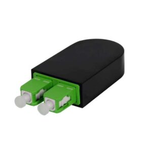 LWL-FTTH, zbh. Loopback Stecker duplex SC(APC), 9u, Singlemode, Synergy 21