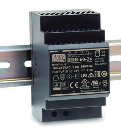 MEAN WELL Netzteil - 12V 60W Hutschiene