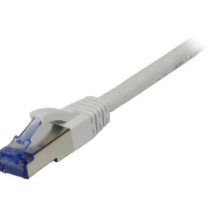 Patchkabel RJ45, CAT6A 500Mhz, 1.5m, weiss, S-STP(S/FTP), Komponent getestet(GHMT certified), AWG26, Synergy 21