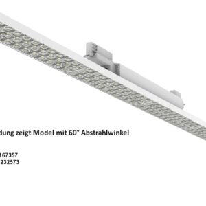 LED Stromschienen-Linearstrahler VLE 48W 60° neutralweiß CRI>90 – 3-Phasen | Synergy 21
