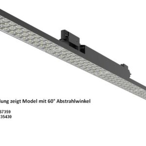 LED Stromschienen-Linearstrahler VLE 48W 60° neutralweiß CRI>90 – 3-Phasen | Synergy 21