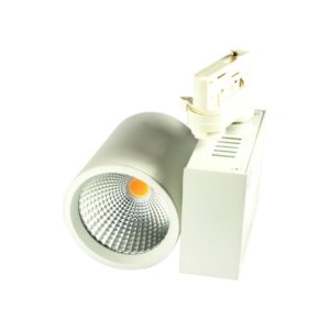 LED Stromschienenstrahler VLA 40W 45° warmweiß CRI>97 – 3-Phasen | Synergy 21