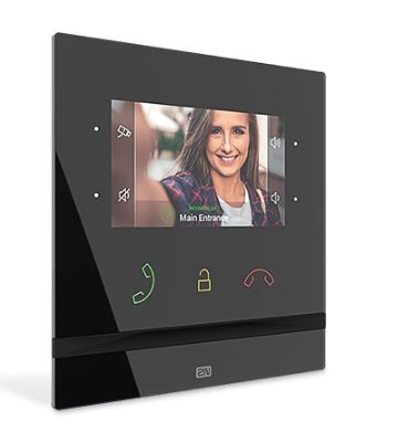 2N Innensprechstellen • Indoor Compact • Schwarz