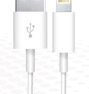 Synergy 21 Consumer USB Kabel Lightning MFI i Phone Kabel weiß *ALLTRAVEL*