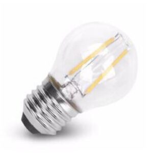 Synergy 21 LED Retrofit E27 Tropfenlampe G45 ww 1,5 Watt für Lichterkette