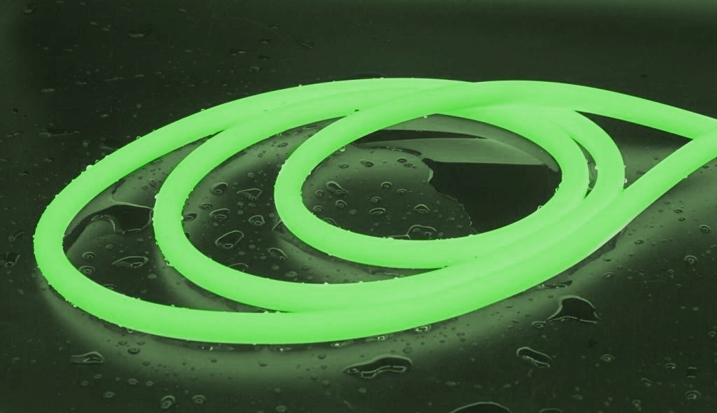 Synergy 21 LED Flex Strip NEON 360° grün DC24V IP65