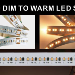Synergy 21 LED Flex Strip 2210 - 224 WW DC24V 100W IP20 CRI>90 2110 dim to warm