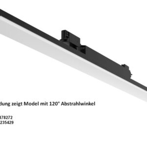 LED Stromschienen-Linearstrahler VLE 48W 120° neutralweiß CRI>90 – 3-Phasen | Synergy 21