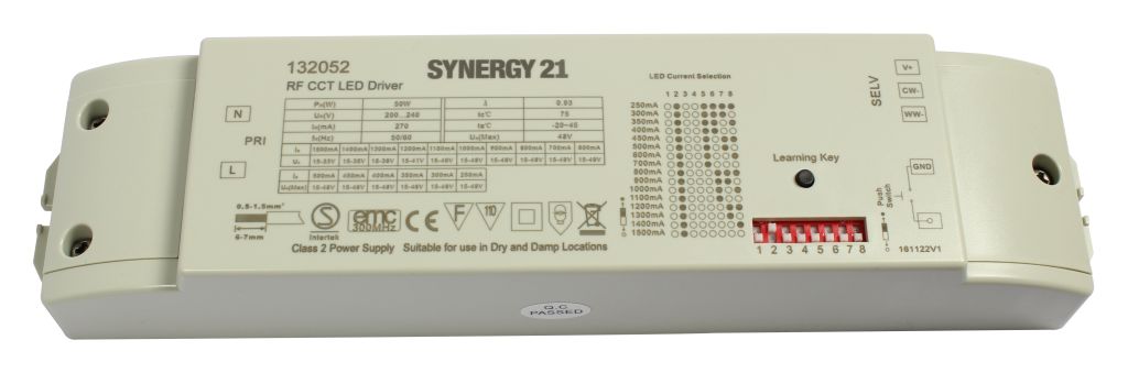 Synergy 21 LED Serie EOS 05 2-Kanal Controller+Netzteil CV - 24V 50W