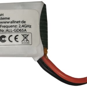 ALLNET Mini Drohne zbh. Zusatzakku Batterie 3,7V 220mAh Li-ion