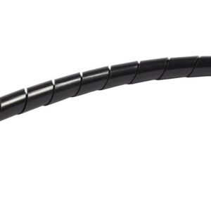 Kabel zbh. Organizer, Spiral, flexibel, 9-65mm, 10m, schwarz, Synergy 21,