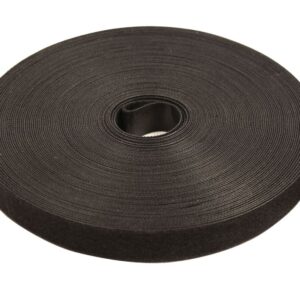 ALLNET 19"zbh. Klettband 25m, B20mm, schwarz, Synergy 21