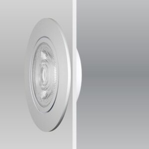 Synergy 21 LED Deckeneinbauspot Helios schwarz, rund+schwenkbar, neutralweiß