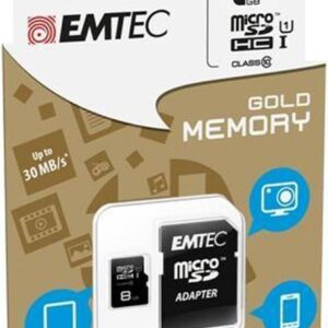 Flash SecureDigitalCard (microSD) 32GB - EMTEC Gold+